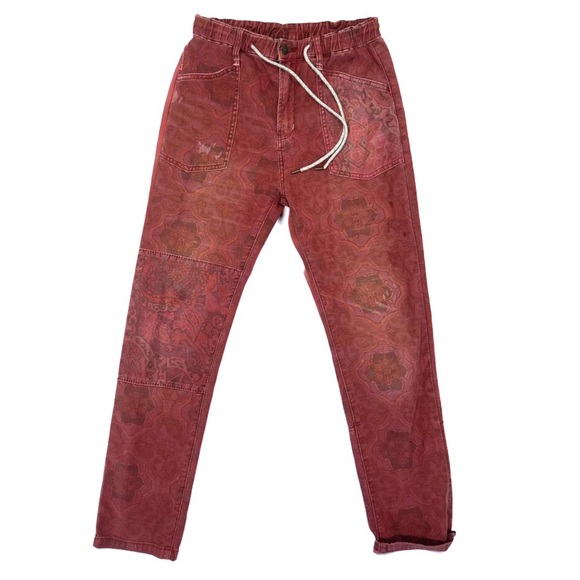 Anthropologie Pilcro Trailblazer Patchwork Pants - Picture 2 of 7